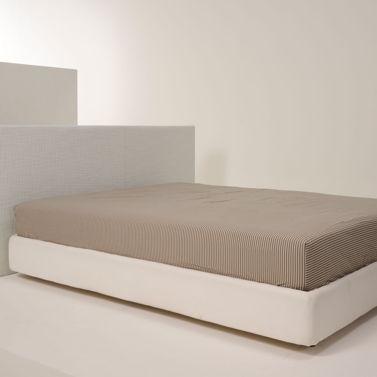 01 32 0159 Lencol de Baixo Avulso Mix And Match Listras Verde Musgo Bege 005